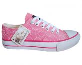 Tênis Converse All Star Rosa Coração